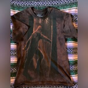 The Mountain Sasquatch Bigfoot Classic Cotton T-Shirt Tie Dye Yeti Brown Small